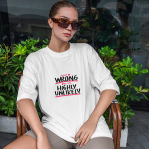 T-shirt Citation erronée
