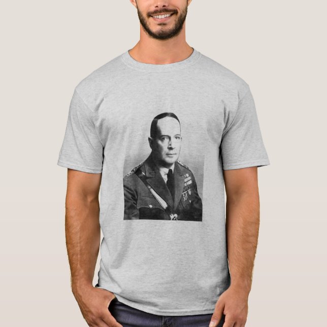 T-shirt Citation et pictur de Douglas MacArthur… (Devant)