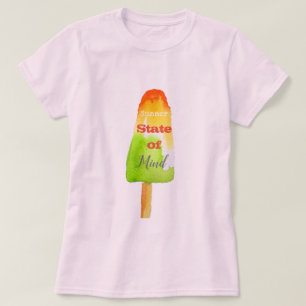 T-shirt Citation été popsicle chaux sorbet nourriture mign