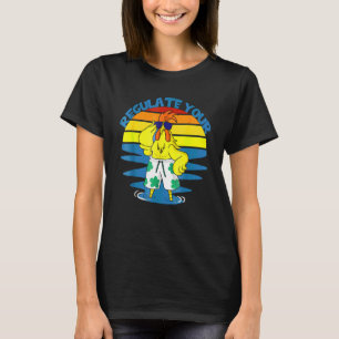 T-shirt Citation Féministe d'Été Pour les Femmes Réglement