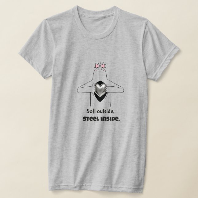 T-shirt Citation forte d'autonomisation des femmes | Force (Poser)