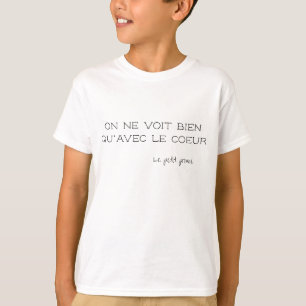 T-shirt Citation française personnalisée