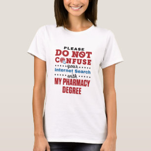 T-shirt Citation Funny du pharmacien Diplôme de pharmacie