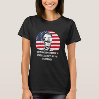 T-shirt Citation Futuriste VR fictive Lincoln