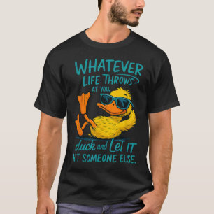 T-shirt Citation Graphique Tee - shirts Pour Hommes W