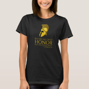 T-shirt Citation Grec Ancien Sophocles Sur Honor Classique