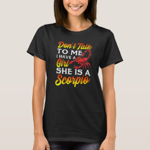 T-shirt Citation Horoscope Astrologie Scorpion Octobre Nov