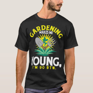 T-shirt Citation humoristique d'amoureux du jardinage pour