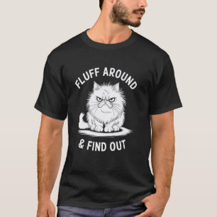 T-shirt Citation humoristique et sarcastique de dame au ch
