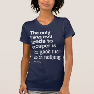 T-shirt Citation I de Sam Adams