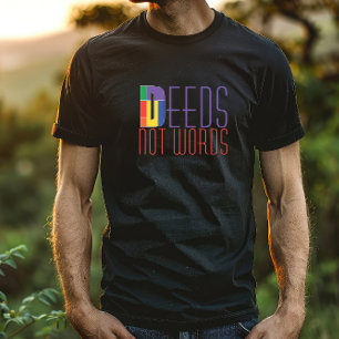 T-shirt Citation inspirante Pas de mots