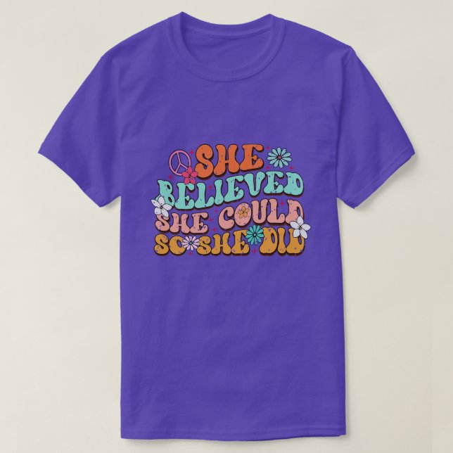 T-shirt Citation Inspirationnelle 10 (Design devant)