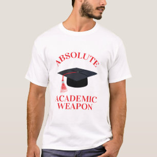 T-shirt Citation Inspirationnelle De L'Arme Universitaire