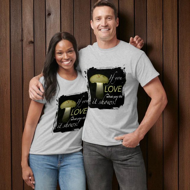 T-shirt Citation Inspirationnelle Lumière Solaire Du Champ (unisex tee shirt front design)