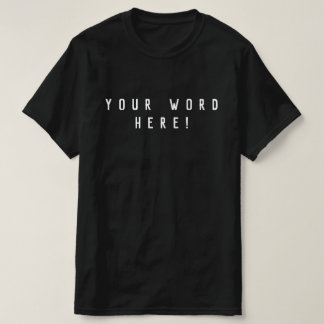 T-shirt Citation Inspirationnelle Parole de l'année Person