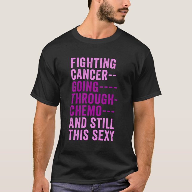 T-shirt Citation inspirée de la lutte contre le cancer Che (Devant)