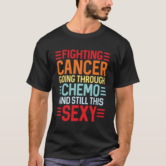 T-shirt Citation inspirée de la lutte contre le cancer Pat (Devant)