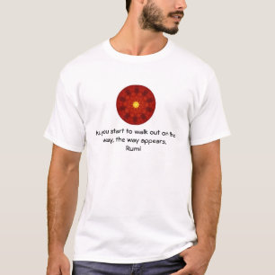 T-shirt Citation inspirée de Rumi Parler de foi