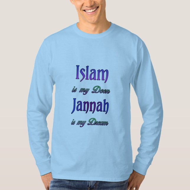 T-shirt citation islamique (Devant)