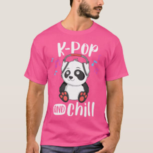 T-shirt Citation Kawaii Gi Des Ados De K-Pop Et De Chill