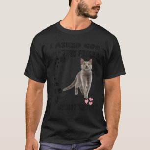 T-shirt Citation Kitten Maman Papa Lover Imprimer Mignonne