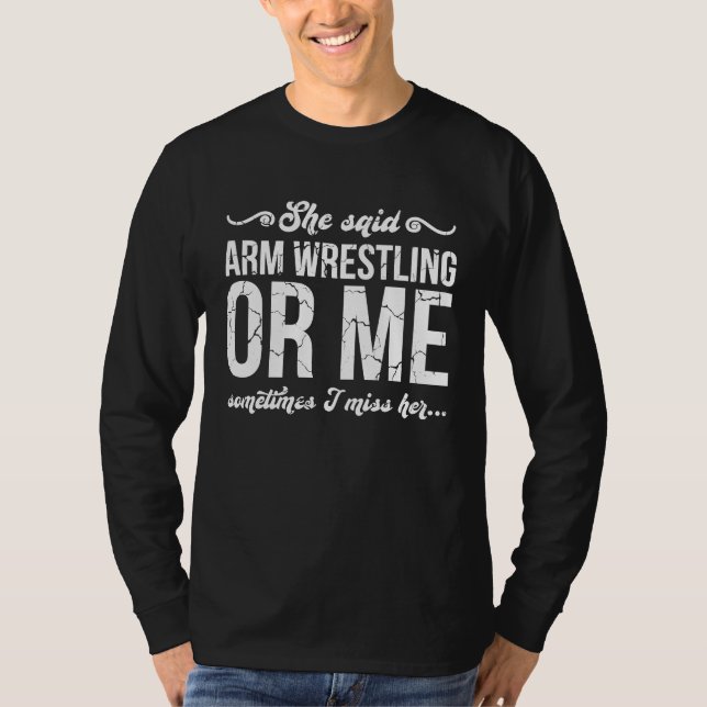 T-shirt Citation Lutte de Bras Lutte de Bras (Devant)
