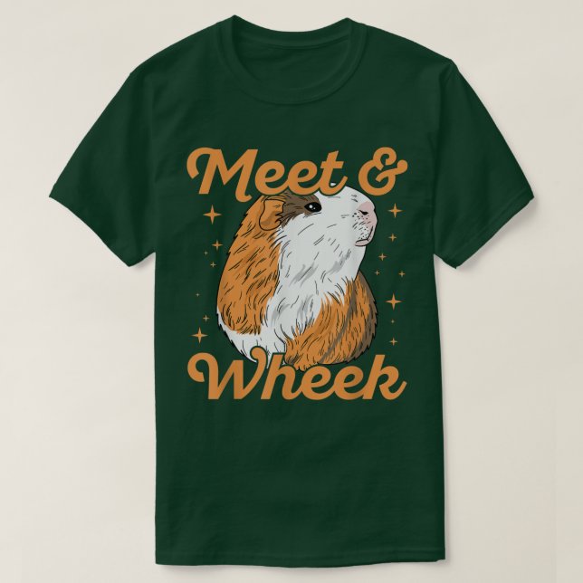 T-shirt Citation Meet & wheek pour un nerd de cochon d'Ind (Design devant)