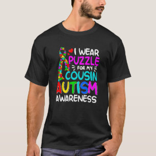 T-shirt Citation Mignonne Je Porte Un Puzzle Pour Mon Cous