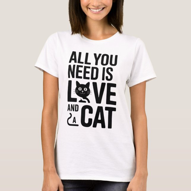 T-shirt citation mignonne tout ce dont vous avez b (Devant)