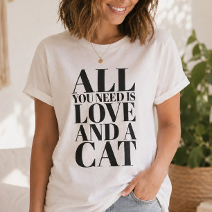 T-shirt Citation mignonne Tout ce dont vous avez besoin es