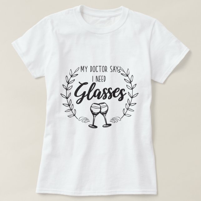 T-shirt Citation Moderne Amusante  (Design devant)