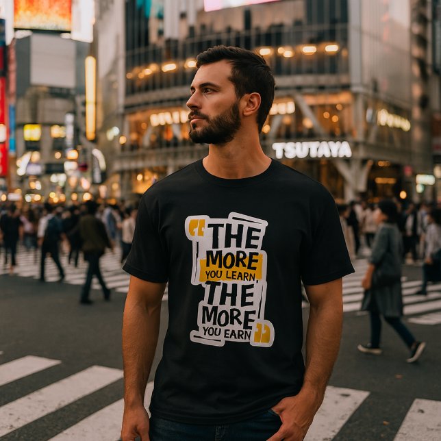 T-Shirt Citation Motivante  (Créateur téléchargé)