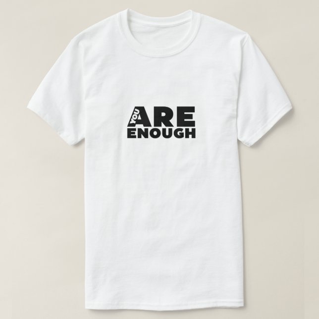 T-shirt citation motivante (Design devant)