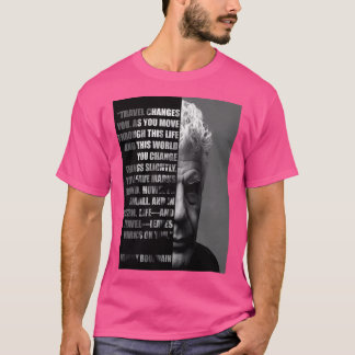 T-shirt Citation Motivationnelle Anthony Bourdain Sur Trav