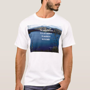 T-shirt Citation motivationnelle de confiance en soi