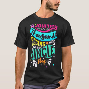 T-shirt Citation Motivationnelle De Lao Tzu