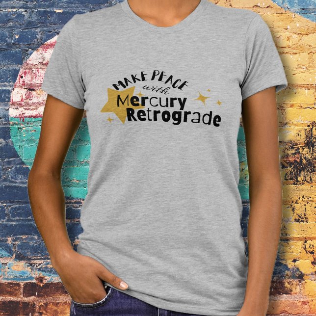 T-shirt Citation Motivationnelle Rétrograde Mercure (Créateur téléchargé)
