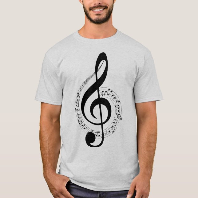 T-shirt Citation musicale (Devant)