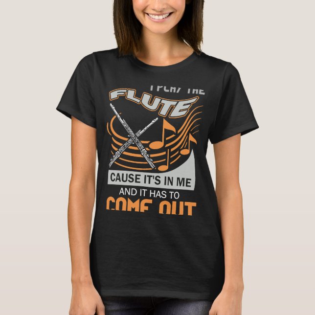 T-shirt Citation musicale d'un membre de Marching musicien (Devant)