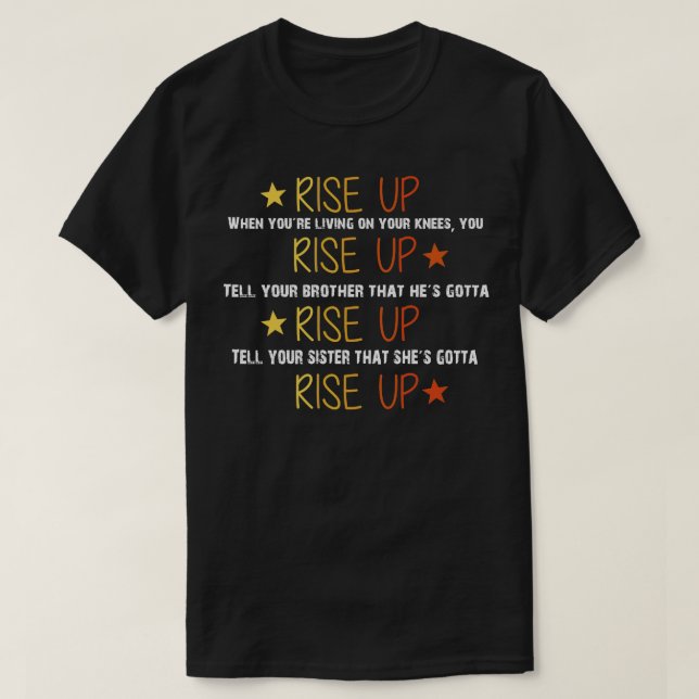 T-shirt Citation musicale monte (Design devant)