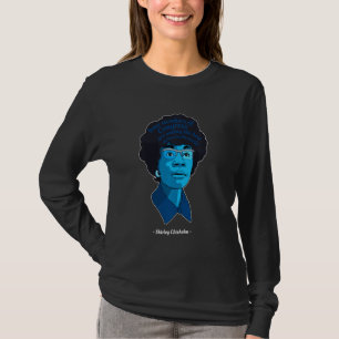 T-shirt Citation noire célèbre du Congrès Shirley Chisholm