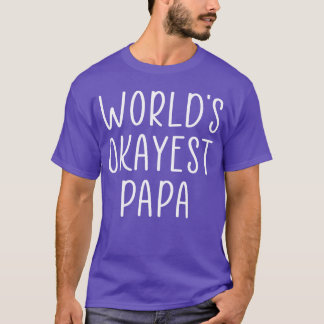 T-shirt Citation Papa rétro