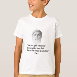 T-shirt Citation Par Platon
