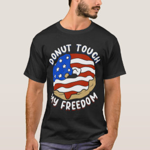 T-shirt Citation patriotique American Donut Bakers Pride