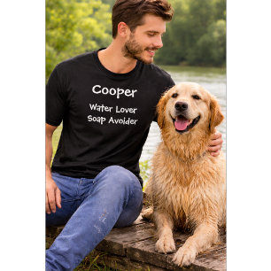 T-shirt Citation personnalisée pour amateur de chien Amo