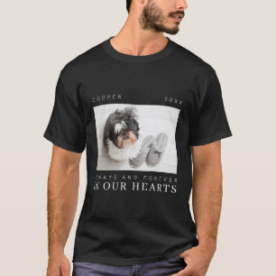 T-shirt Citation Pet Memorial Simple Modern Chic Photo