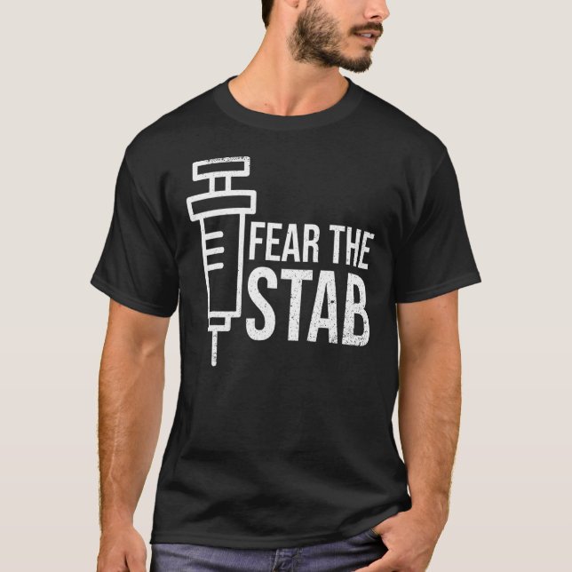 T-shirt Citation Phlebotomiste Pour Un Technicien En Phleb (Devant)