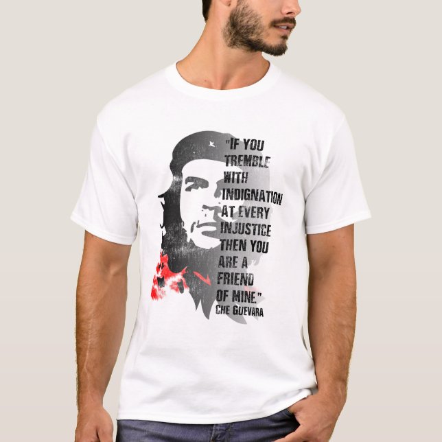T-shirt Citation politique Vintage révolutionnaire du Che  (Devant)