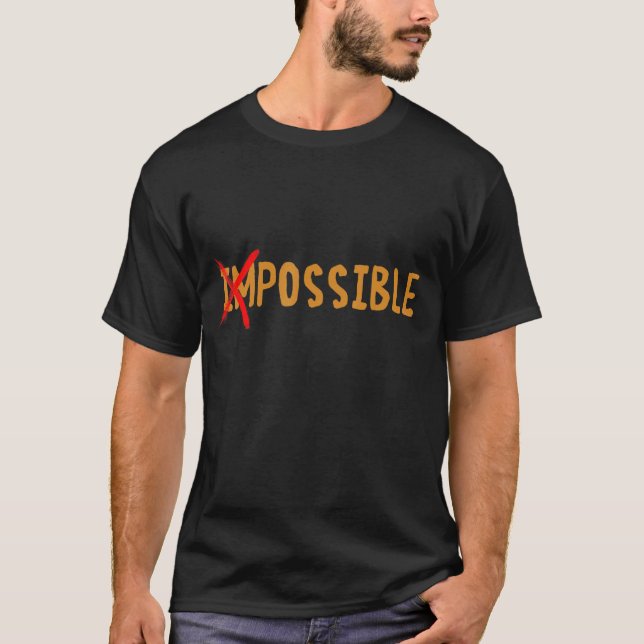 T-shirt Citation possible (Devant)