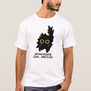 T-shirt citation pour amateur de chat mignon – Amo